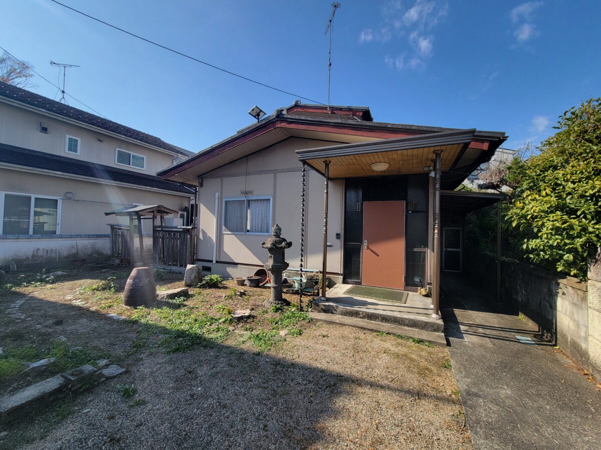 【土地】津山市山北　解体更地渡し